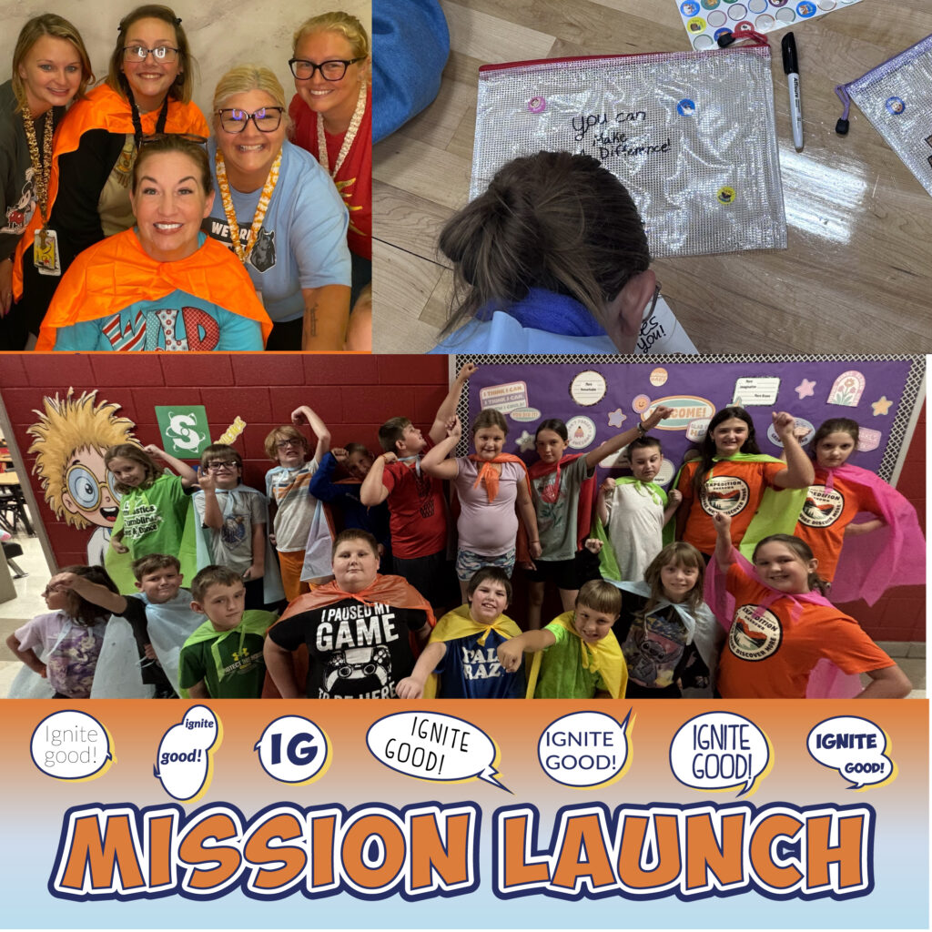 Mission Launch Photos of people having fun