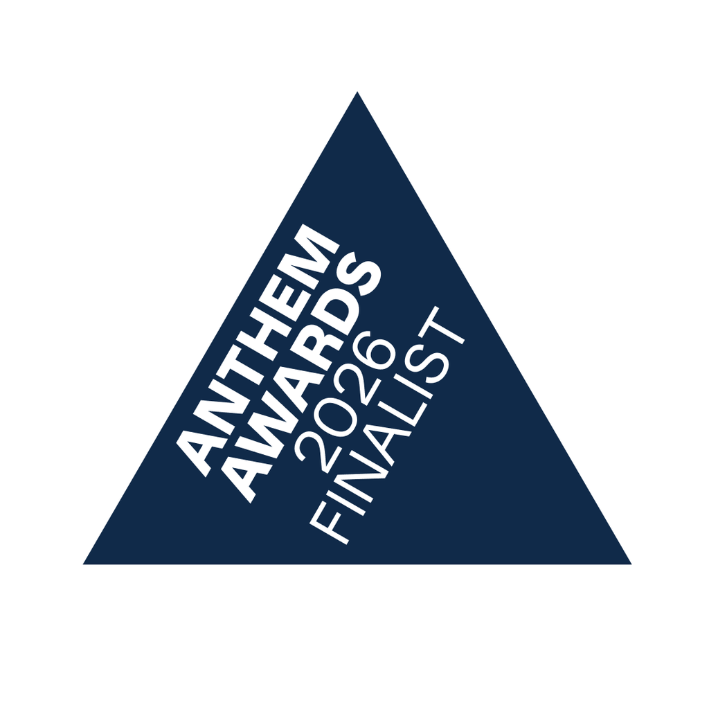 Anthem Awards Finalist Blue Logo